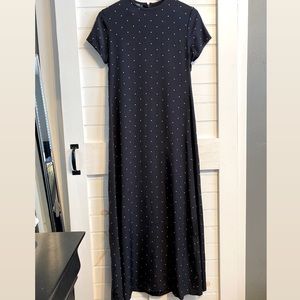 Ralph Lauren Black&White/Cream Polka Dotted Dress